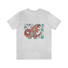 Load image into Gallery viewer, Orange &quot;Abnormally Large Lizard&quot; Short Sleeve Tee